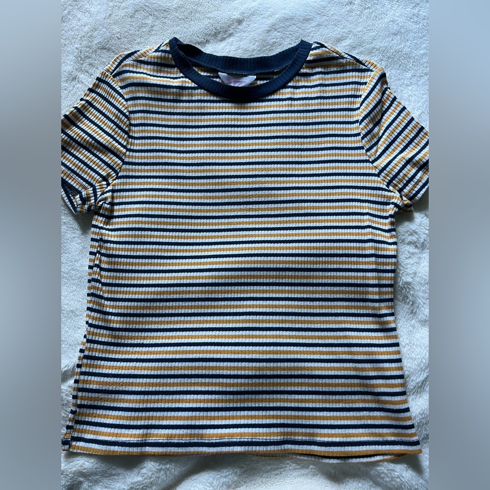 No Boundaries Women’s Striped T-Shirt Size XL Juniors